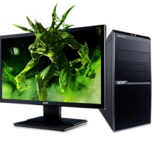 Acer/宏碁宏基台式机电脑套机D430 I5/4G/ 1TB独显配19.5