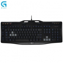 罗技 G105 有线背光游戏竞技键盘 USB台式机电脑 多键可编程